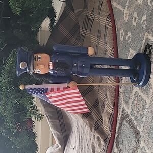 Air Force Wooden Nutcracker 14"